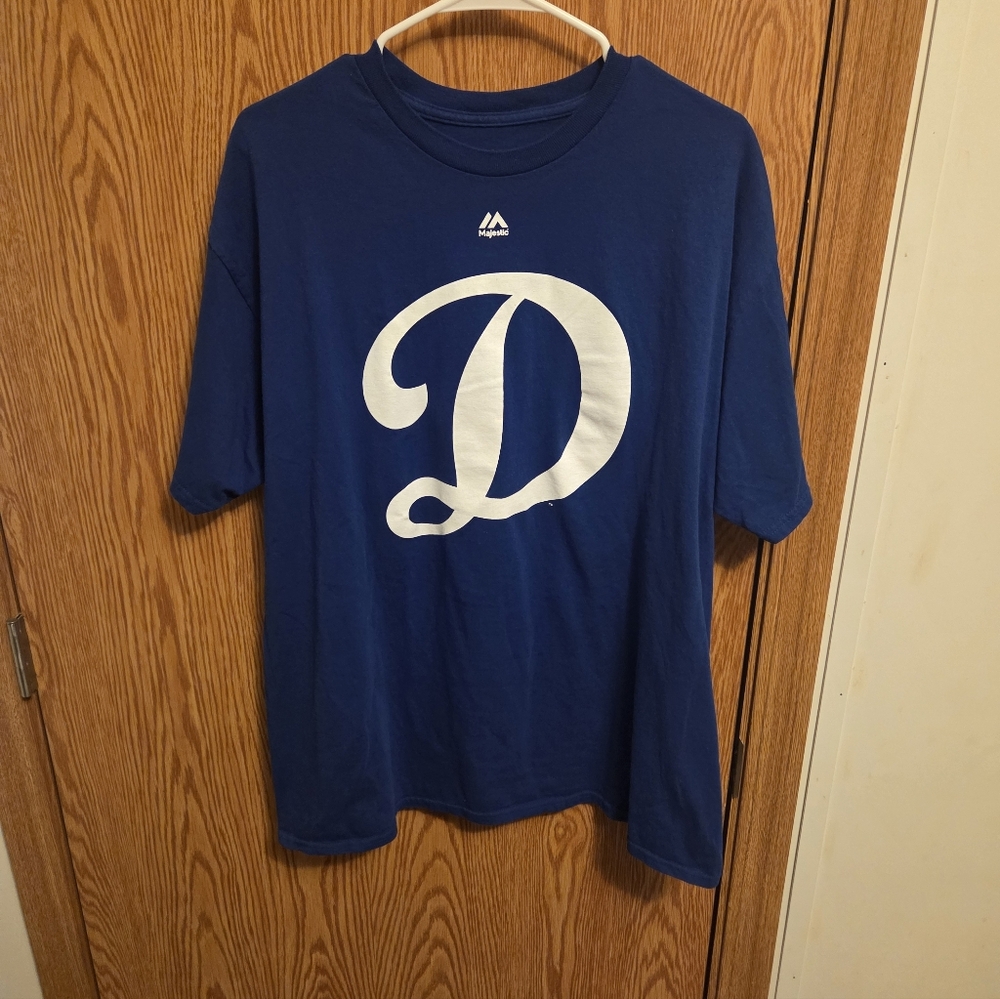 Majestic Los Angeles Dodgers Cody Bellinger Shirt Sz XL Men's MLB